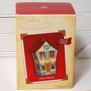 New Home Christmas Ornament Vintage 2004 Holiday‎ decoration Y2K NWOT
